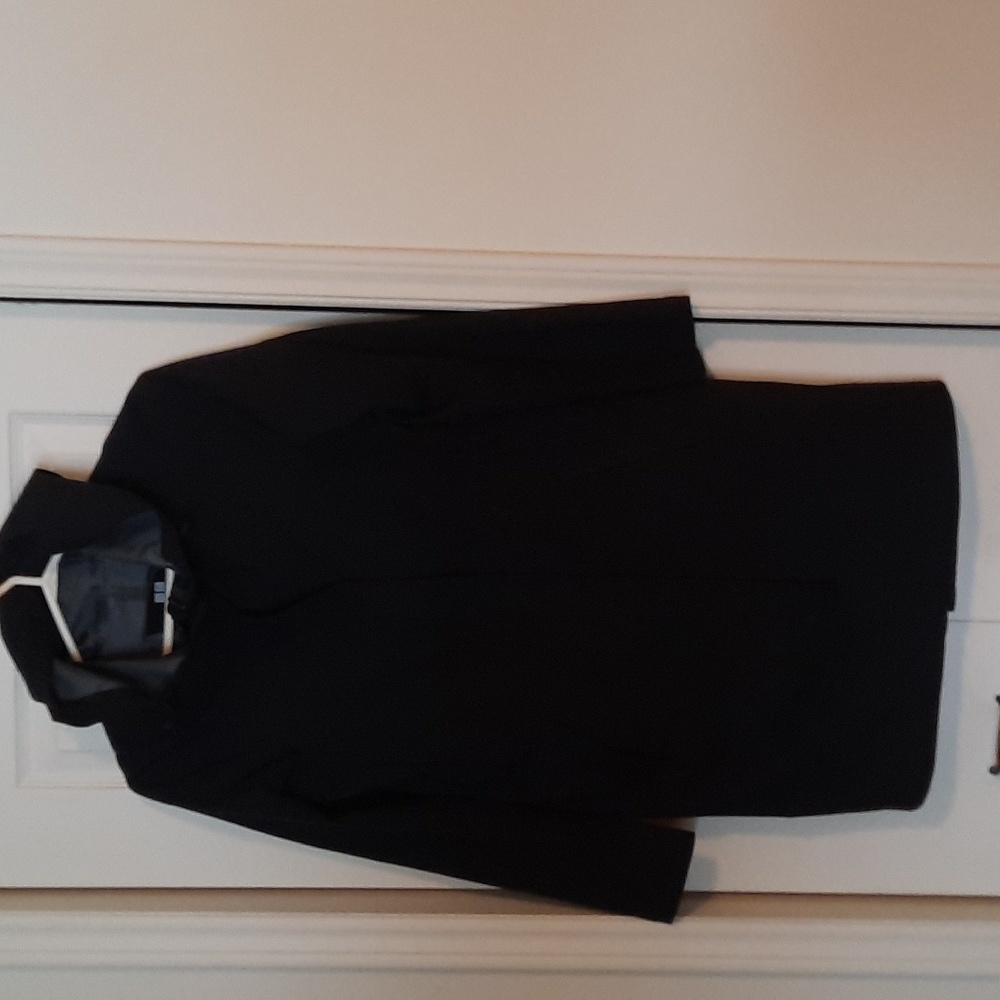 Uniqlo Black Hooded Women's Coat